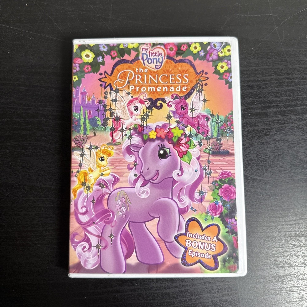 My Little Pony DVD the Princess Promenade Wysteria's Gardens are in Bloom